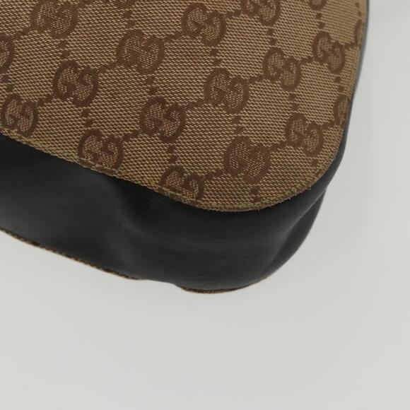 GUCCI GG Canvas Shoulder Bag Beige Gold 001 001 - Picture 13 of 16